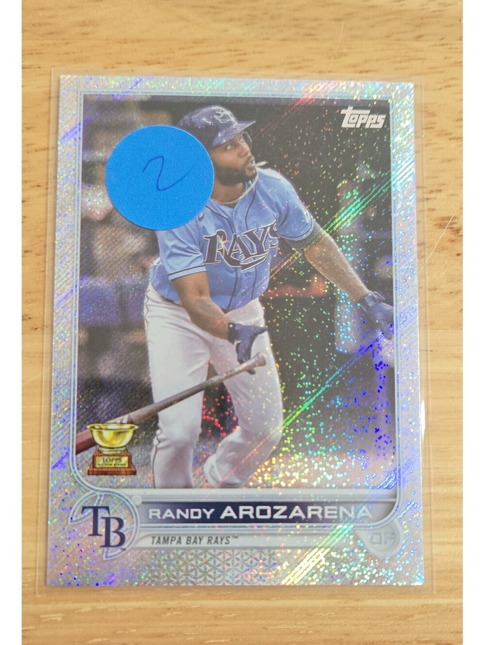 2022 Topps Series 1 - Randy Arozarena #196 Foilboard /875